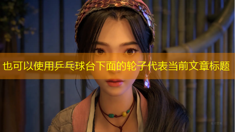 乒乓球台下面的轮子